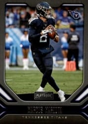 2019 Panini Playbook Base Set Marcus Mariota #32 card