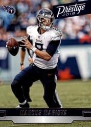 2019 Panini Prestige Base Set Marcus Mariota #6 card