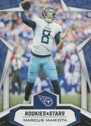2019 Panini Rookies & Stars Base Set Marcus Mariota #61 card