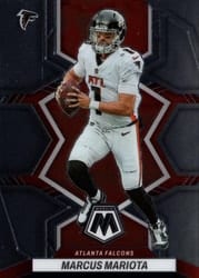 2022 Panini Mosaic Base Set Marcus Mariota #7 card