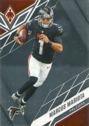 2022 Panini Phoenix Base Set Marcus Mariota #75 card