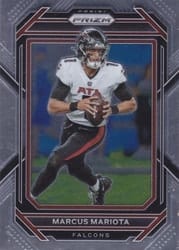 2022 Panini Prizm Base Set Marcus Mariota #11 card