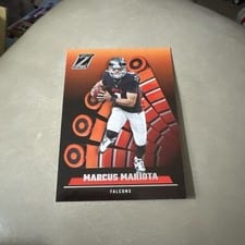 2022 Zenith Autographs Marcus Mariota #65 card