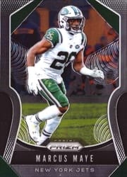 2019 Panini Prizm Base Set Marcus Maye #33 card