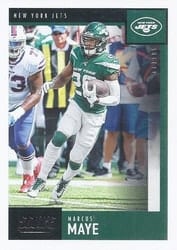 2020 Score Base Set Marcus Maye #41 card