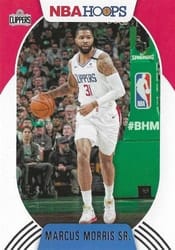 2020-21 Hoops Base Set Marcus Morris Sr #10 card
