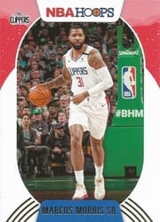 2020-21 Hoops Winter Base Set Marcus Morris Sr #10 card