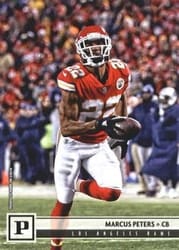 2018 Panini Base Set Marcus Peters #159 card