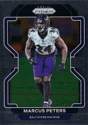 2021 Panini Prizm Base Set Marcus Peters #287 card