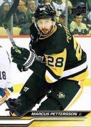 2023-24 Upper Deck Base Set Marcus Pettersson #391 card