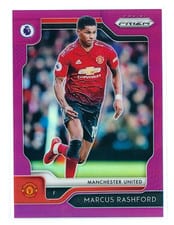 2019 Panini Prizm Premier League Marcus Rashford #65 card