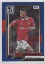 2022 Panini Donruss Marcus Rashford Blue #167 card