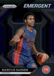2023-24 Panini Prizm Emergent Marcus Sasser #1 card