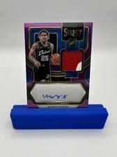 2023-24 Panini Select Rookie Jersey Autographs Marcus Sasser #RJ-SAS card