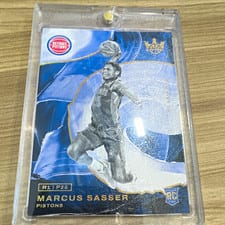 2023 Panini Court Kings Marcus Sasser #186 card