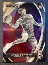 2023 Panini Spectra Titan Marcus Sasser #49 card