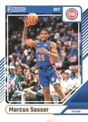 2024-25 Donruss Base Set Marcus Sasser #9 card