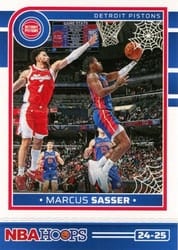 2024-25 Haunted Hoops Base Haunted Hoops Marcus Sasser #42 card