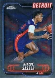 2024-25 Topps Chrome Base Set Marcus Sasser #49 card