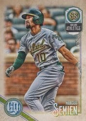 2018 Topps Gypsy Queen Base Set Marcus Semien #216 card