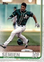 2019 Topps Base Set Marcus Semien #201 card