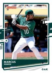 2020 Donruss Base Set Marcus Semien #92 card