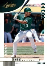 2020 Panini Absolute Base Set Marcus Semien #92 card