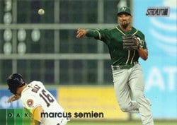 2020 Stadium Club Base Set Marcus Semien #179 card