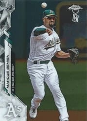 2020 Topps Chrome Ben Baller Edition Base Set Marcus Semien #144 card