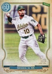 2020 Topps Gypsy Queen Base Set Marcus Semien #212 card