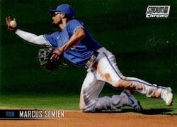 2021 Stadium Club Chrome Base Set Marcus Semien #54 card