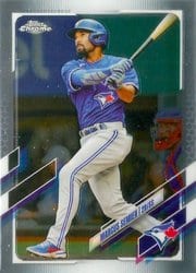 2021 Topps Chrome Update Base Set Marcus Semien #USC76 card