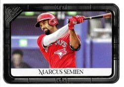 2021 Topps Gallery Base Set Marcus Semien #155 card