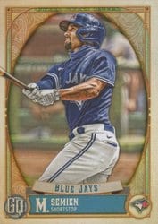 2021 Topps Gypsy Queen Base Set Marcus Semien #262 card