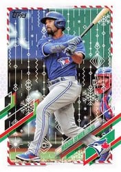 2021 Topps Holiday Base Set Marcus Semien #HW211 card
