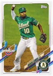 2021 Topps Opening Day Base Set Marcus Semien #87 card