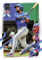 2021 Topps UK Edition Base Set Marcus Semien #8 card