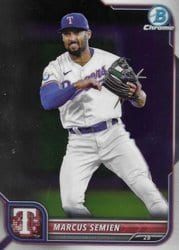 2022 Bowman Chrome Base Set Marcus Semien #32 card