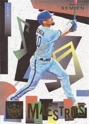 2022 Panini Diamond Kings Maestros Marcus Semien #M-6 card