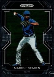 2022 Panini Prizm Base Set Marcus Semien #13 card