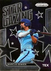 2022 Panini Prizm Star Gazing Marcus Semien #SG-3 card