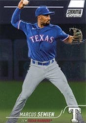 2022 Stadium Club Chrome Base Set Marcus Semien #94 card