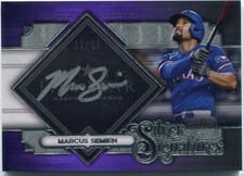 2022 Topps Five Star Silver Signatures Marcus Semien #SS-MS card