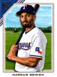 2022 Topps Gallery Base Set Marcus Semien #196 card