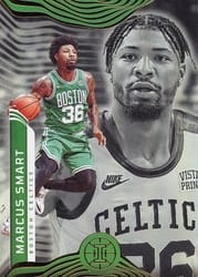 2021-22 Panini Illusions Base Set Marcus Smart #4 card