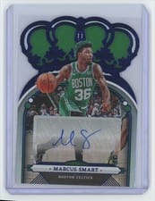 2022-23 Panini Crown Royale Crown Autographs Marcus Smart #CA-MSM card