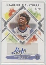 2023-24 Topps Motif Headline Signatures Marcus Smart #HS-MSM card