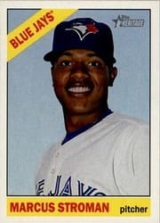 2015 Topps Heritage Base Set Marcus Stroman #39 card