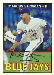 2016 Topps Heritage Base Set Marcus Stroman #711b card