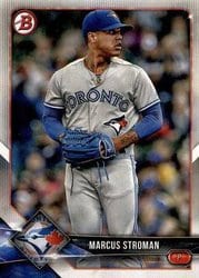 2018 Bowman Base Set Marcus Stroman #65 card